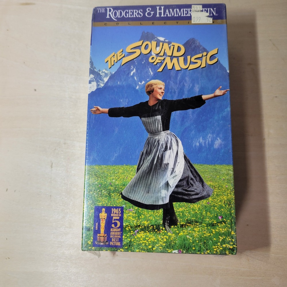 The Sound of Music VHS Tape Rodgers Hammerstein Collection 1965‎ Movie